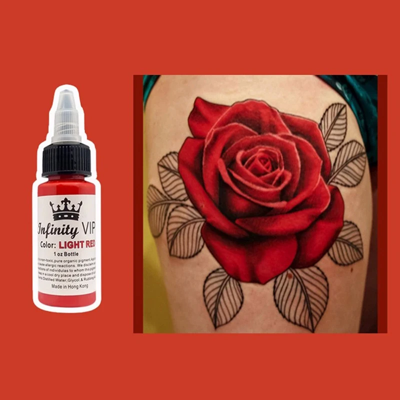 Advanced pigment Tattoo Ink 7 Color Set 1oz 30ml/Bottle Pigment Kit for makeup beauty skin Body paint | Красота и здоровье