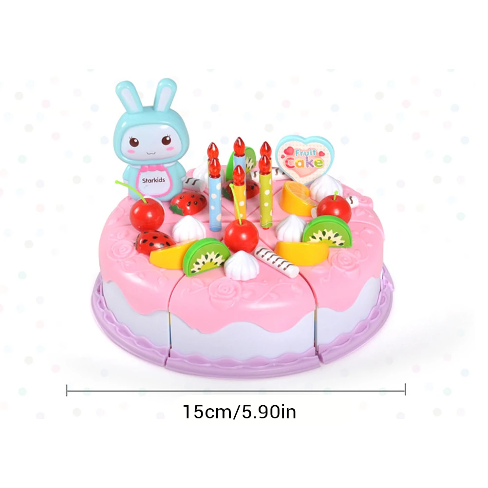 62 шт./компл. для лазерной резки дня рождения вечерние игрушечный набор Торт