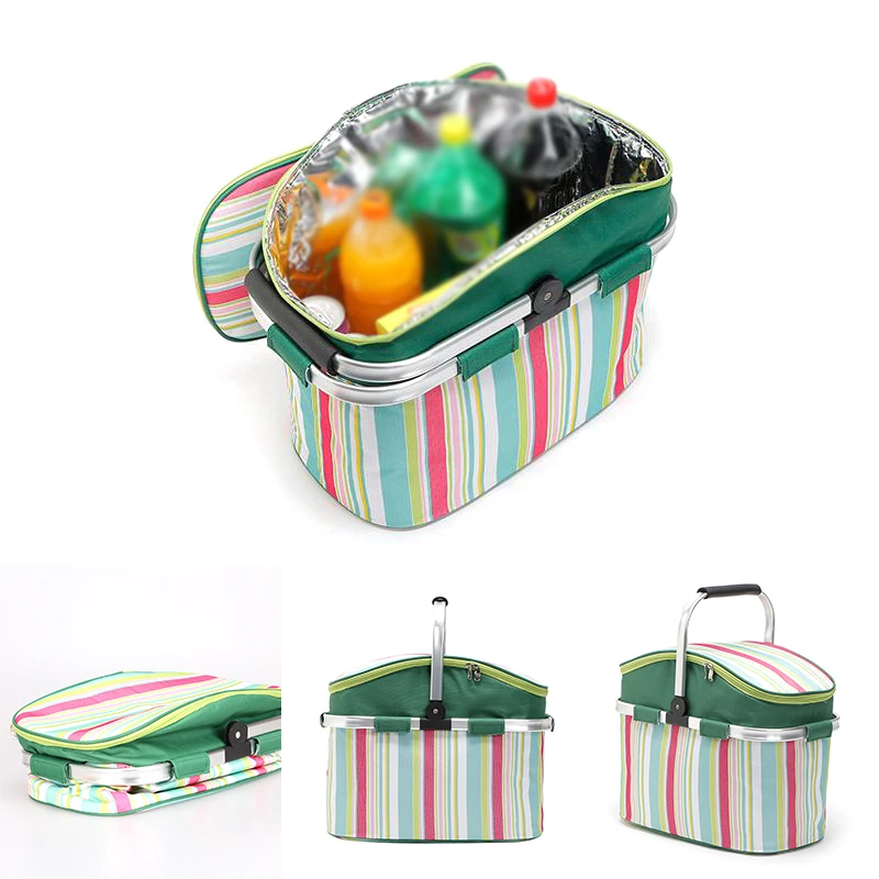 26л складная хозяйственная корзина сумка холодильник Водонепроницаемая еда