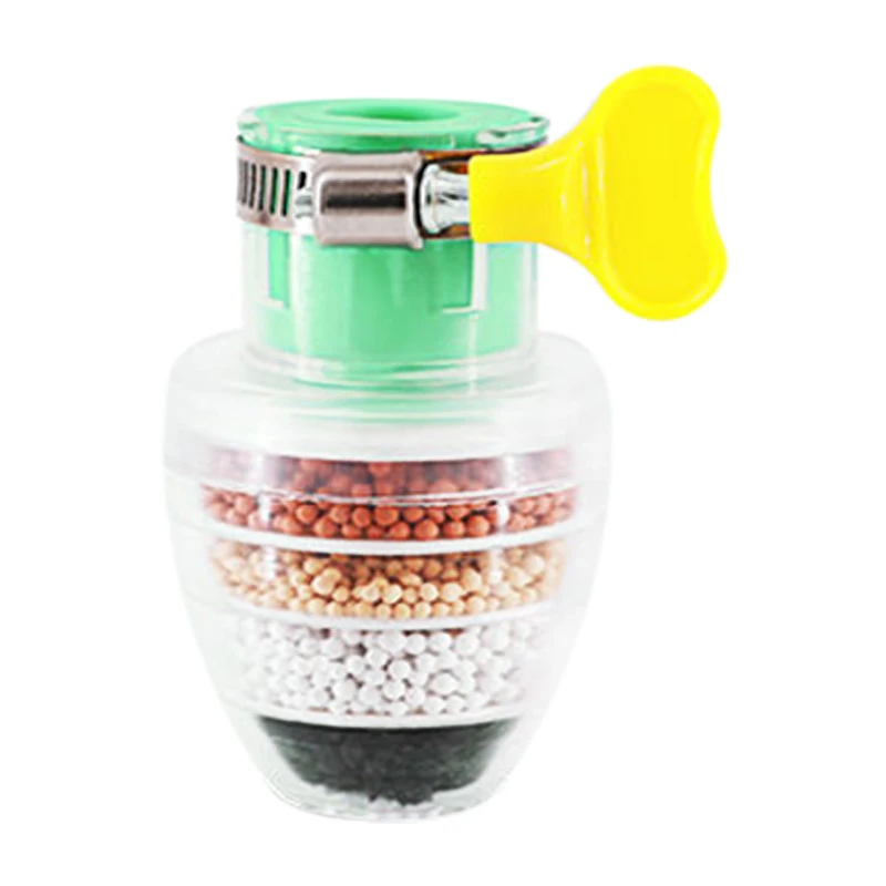 

Universal Faucet Filter Interface Water Purification Anti-Spill Water-Saving for Kitchen Tap Bathroom Accessories