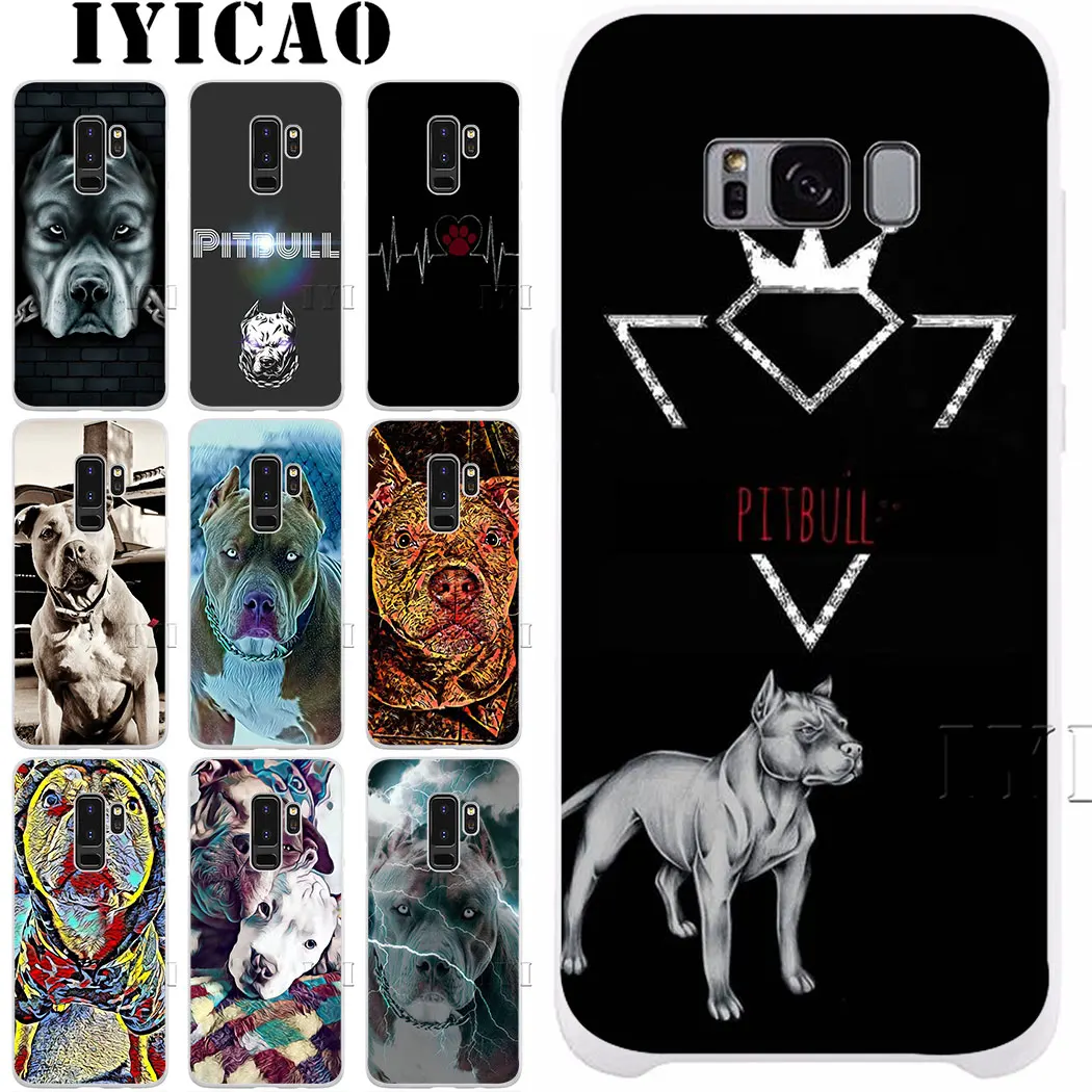 Питбуль прекрасная комнатная собачка защитный чехол для телефона жесткий samsung