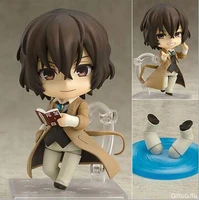 2021 hot 10cm bungo stray dogs stray dogs dazai osamu 657 action figure toys collection doll christmas gift with box