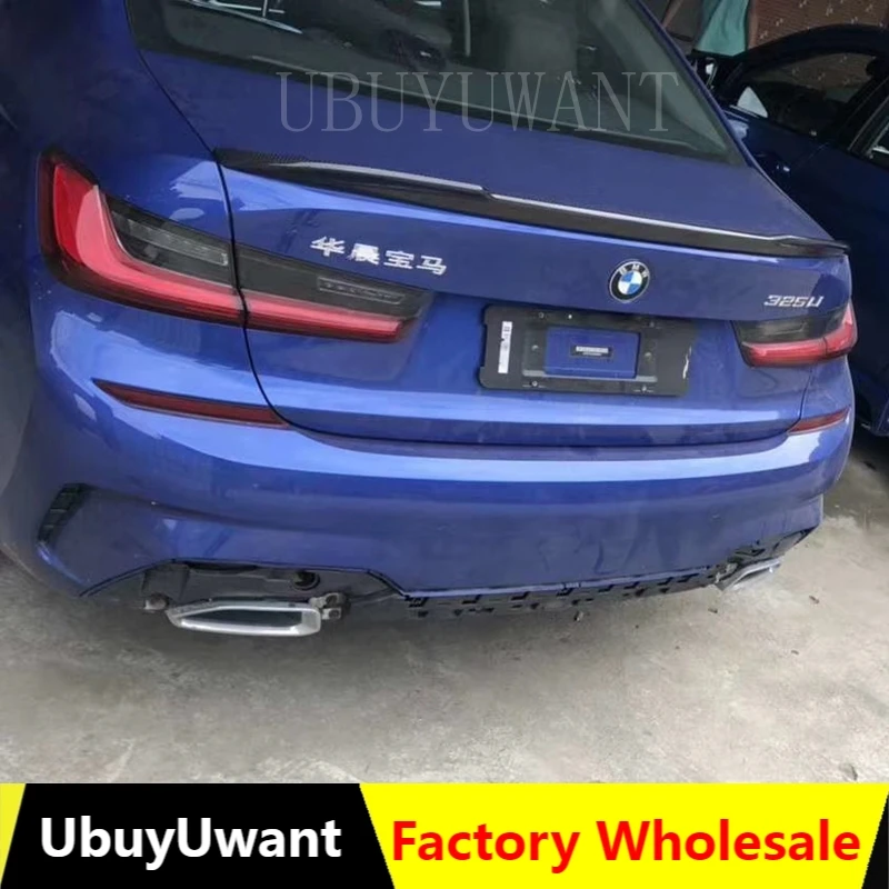 

For BMW G20 NEW 3 Series Spoiler High Quality Carbon Fiber Spoiler For BMW CS style 320i 320li 325li 328i Spoiler 2020 year