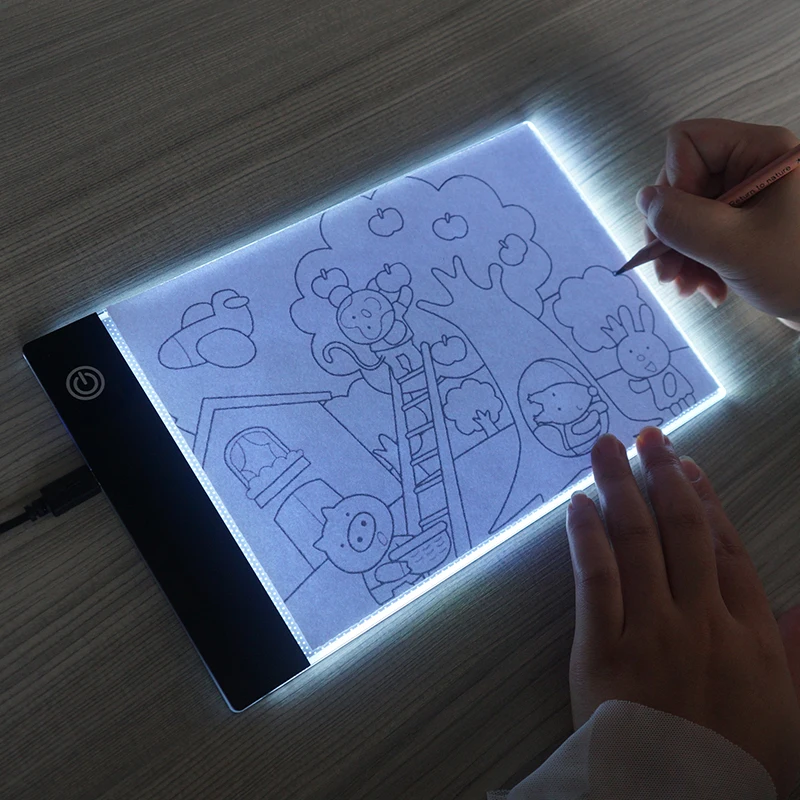Планшет Elice A5 со светодиодный светильник доска для рисования художественный