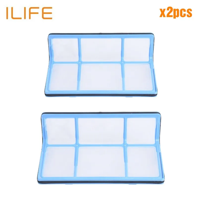 Боковая щетка hepa фильтр Швабра Ткань Основной пылевой фильтр для ilife V50 V55 ilife v5 v5s V3 V3s v5pro x5 v5s pro запчасти пылесоса - Цвет: ilife-V3V5Primary2