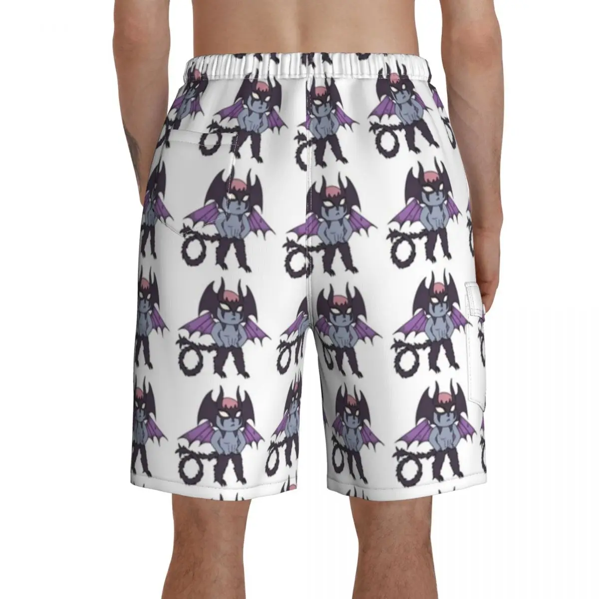 

Devilman Crybaby Board Shorts Swimming Trunks Polyester Men Bathing Funny Swim Trunks
