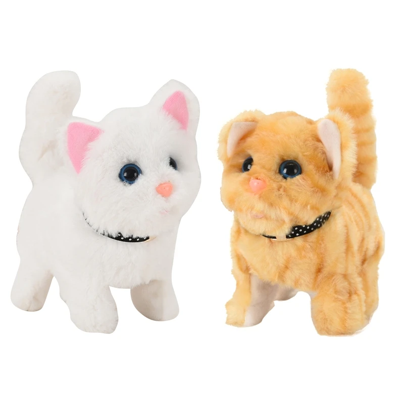 

Happyy baby Interactive Electronic Plush Toy Animated Electronic Pet Robot Kitten Toys