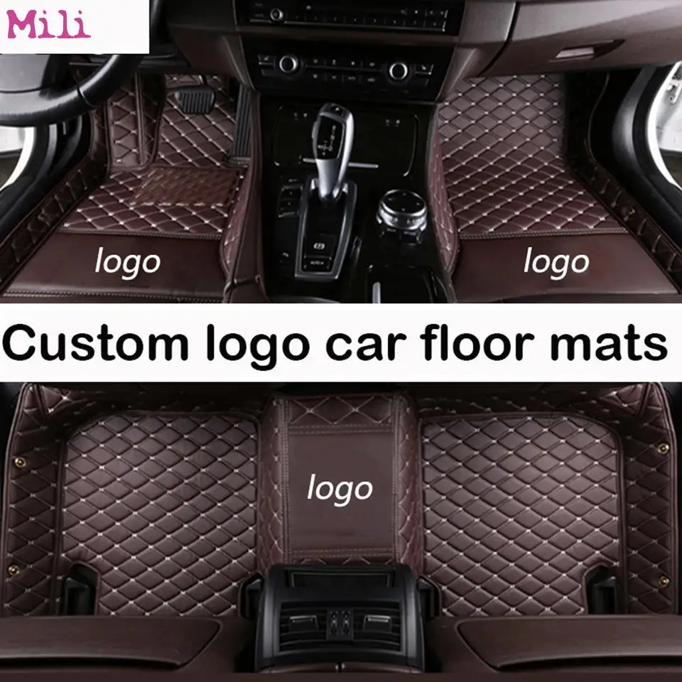 

Custom LOGO car floor mats for peugeot 308 peugeot 206 508 207cc 301 307 308 sw 407 408 2008 4008 5008 auto accessories car mats