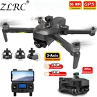 ZLRC Радиоуправляемый Дрон SG906Max1 3-осевая Карданная камера Дрон 4K обход препятствий 3 км фpv GPS Профессиональный Квадрокоптер на большие расстояния Дрон