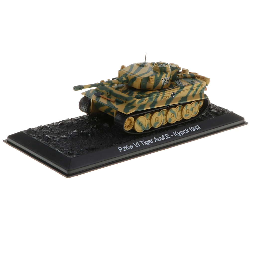 

1:72 Metal Army PzKw VI Tiger Ausf.E-Kypck 19434 Tank Model Showcase Display Gifts