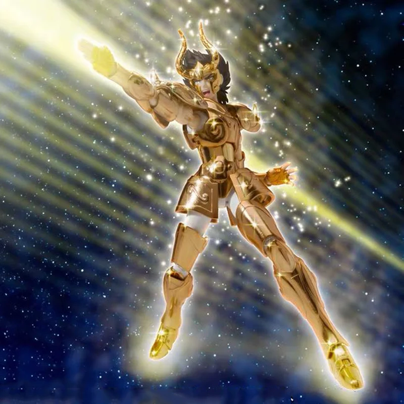 

2020 CS Saint Seiya Cloth Myth EX Gold Capricornus Shura With Battle Damage Armor 2 set metal Armor cloth Action Figure In Stock