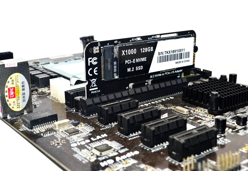 NVME адаптер M.2 NVME PCIE на M2 адаптер SSD M2 NVME PCI Express X16 X8 X4 Raiser M.2 диск PCIE SSD PCI-E M.2 адаптер Добавить на карту