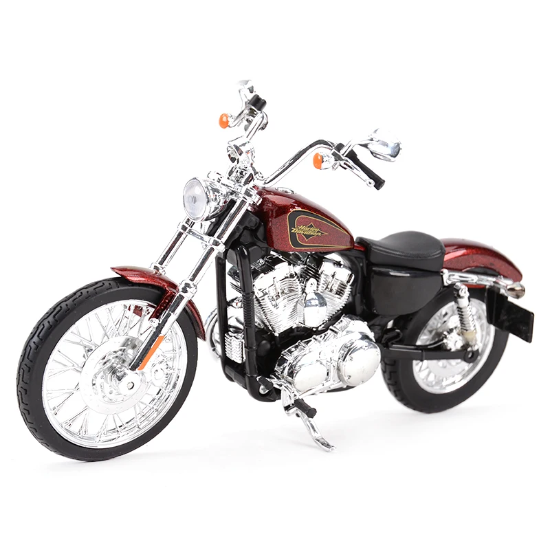 Maisto 1:12 для Harley Davidson 2012 XL 1200V семьдесят-две литые автомобили коллекционные хобби |