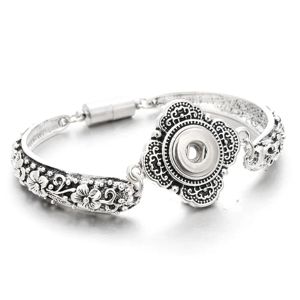 Модные ювелирные изделия магнитные застежки браслет браслеты подходят для 12 мм