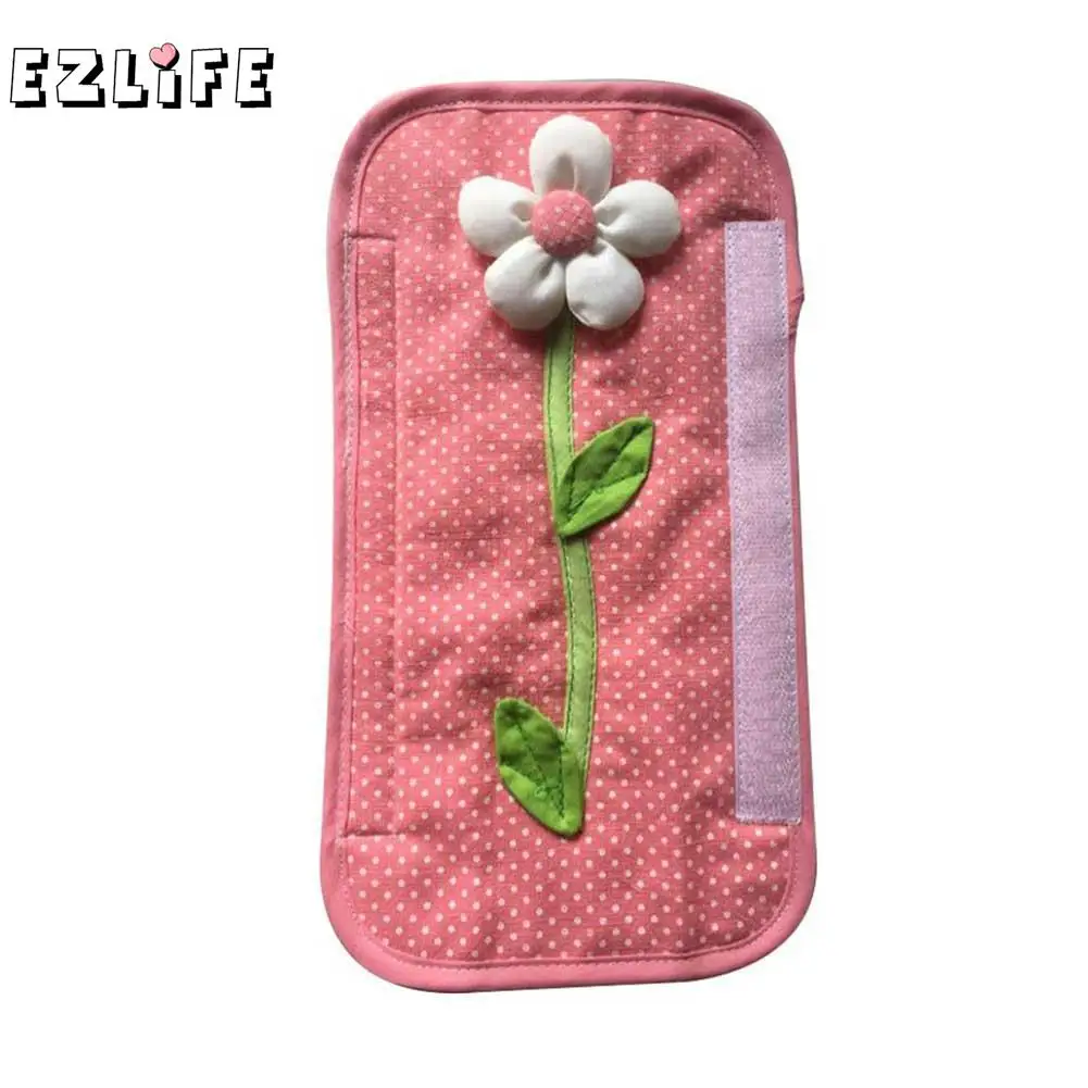 1 шт. 3D в крупный горох с принтом цветов дверная ручка холодильника крышка дверца