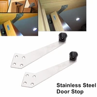 stainless steel door stopper anti collision opening 90 degree angle windproof protection wall for home office door stop protect