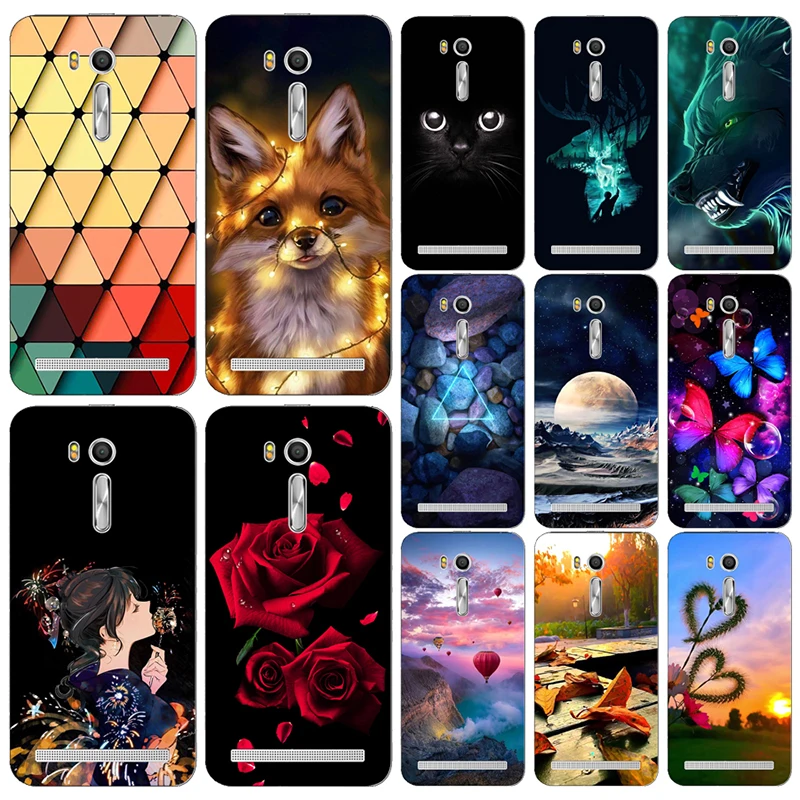 Cartoon Soft TPU Phone Case Cover for Asus Zenfone Go ZB552KL 5.5&quot ZB 552KL |