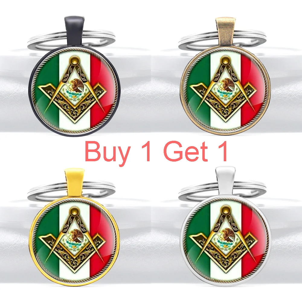 Купите 1 и получите классический итальянский масонский Орел символ брелок