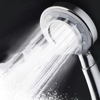multi function hand held rainfall shower head adjustable high pressure bathroom accessories portable removable shower heads
