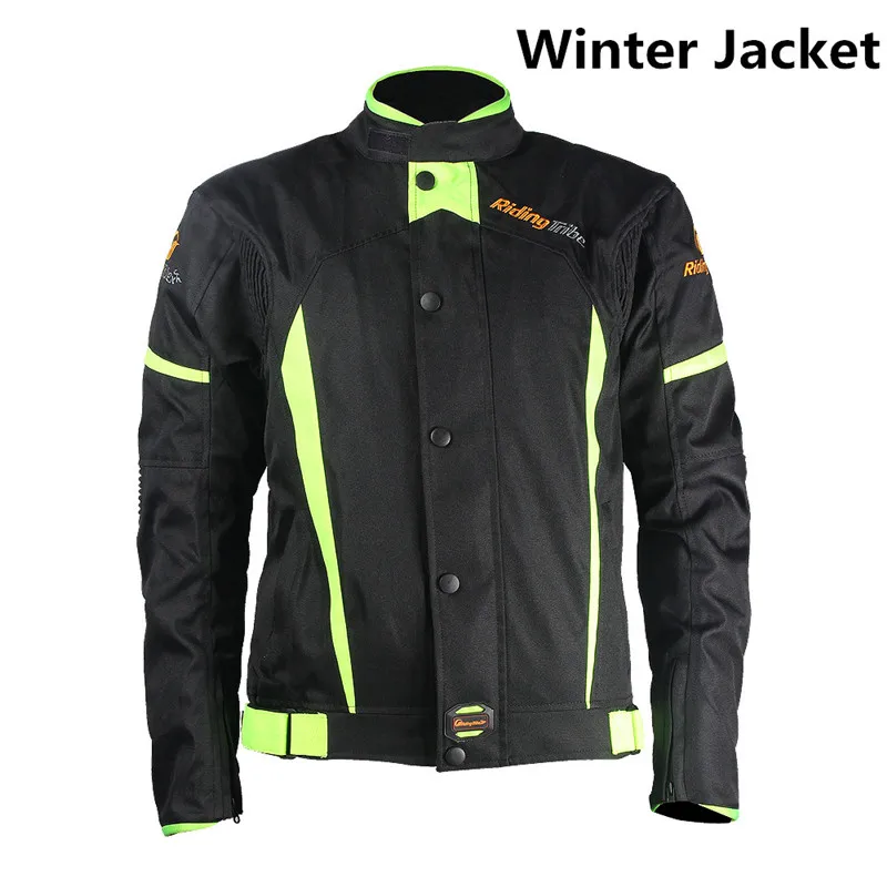 Winter - Jacket Мотоциклетная куртка, штаны, защитный костюм для езды на мотоцикле, полный гоночный сезон, мотоциклетная одежда для мужчин и женщин, размер M-5XL, JK-37 - Цвет: Winter - Jacket