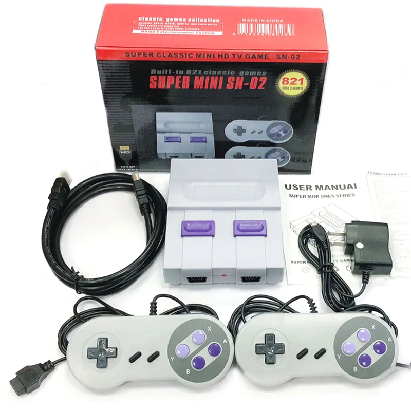 8Bit совместимому с HDMI Ретро Семья Видео игровой консоли портативные игровые