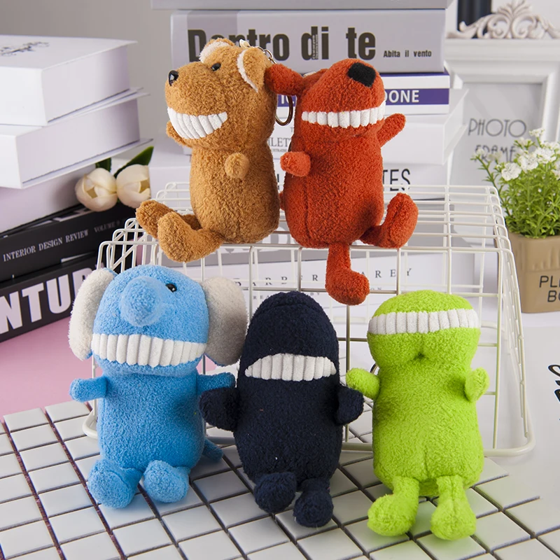 Мультяшные мягкие брелки коала единорог Акула обезьяна слон брелоки игрушки