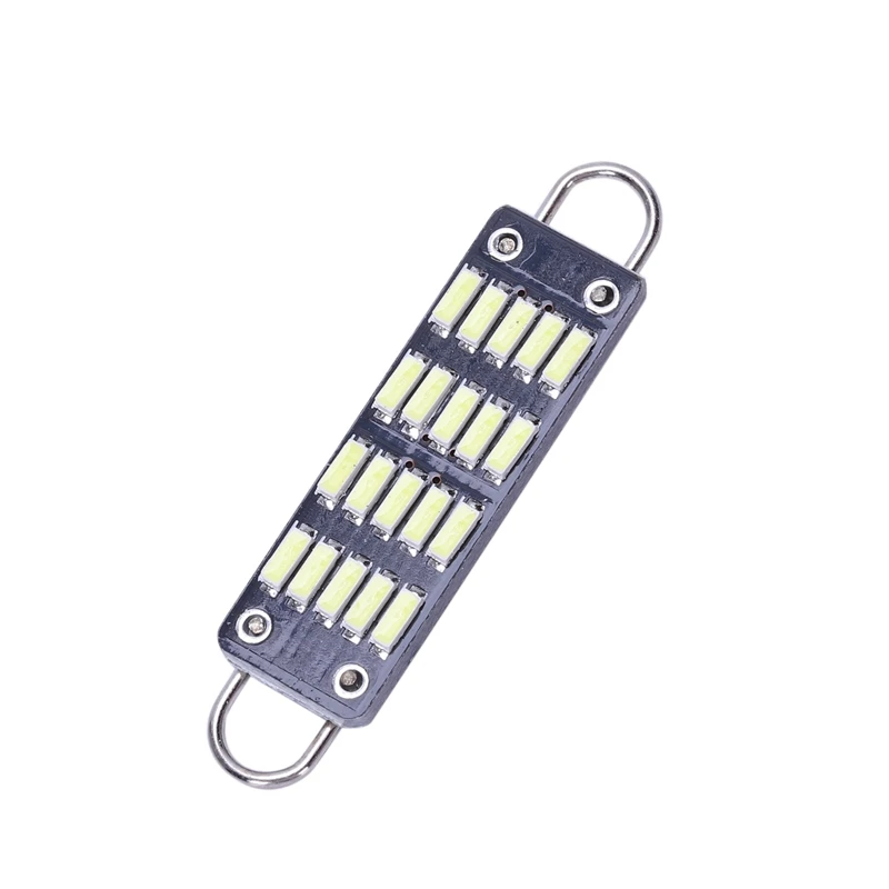 Bulb 44Mm Bright White Festoon Led 20 Smd Rigid Loop 1.73 Inch Interior e Map Lights 561 562 567 564 Pack Of 4 | Автомобили и