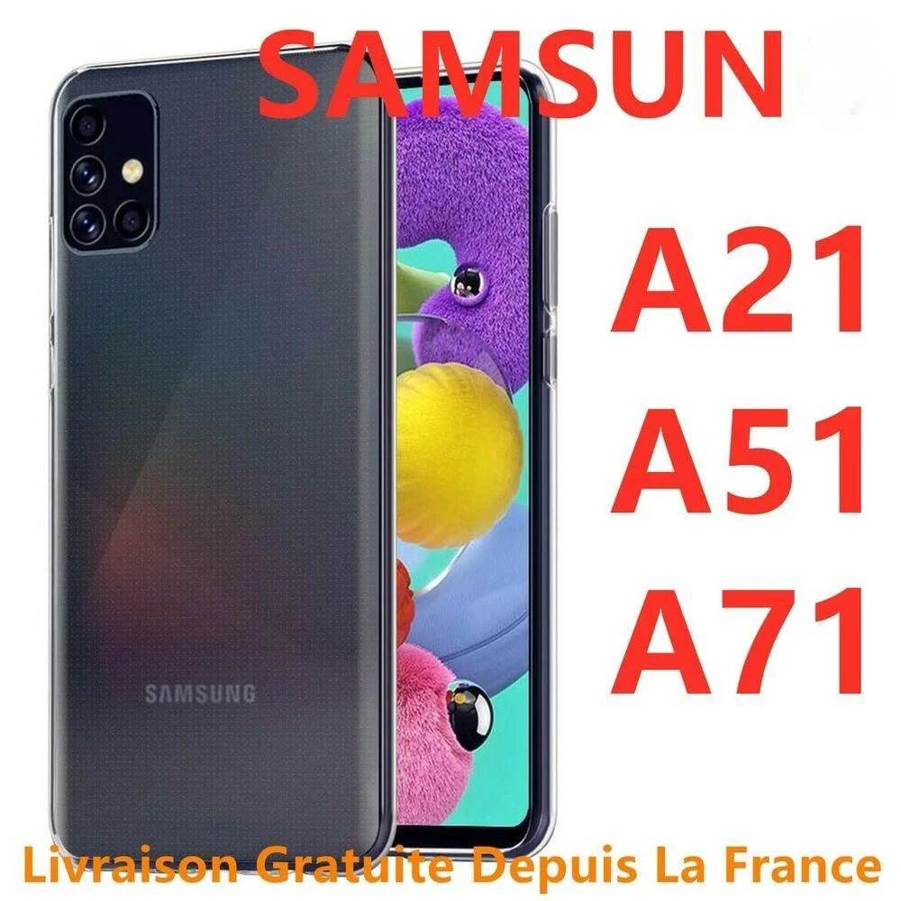 

Чехол силиконовый чехол для Samsung Galaxy A21s A41 A51 A71 Antichute