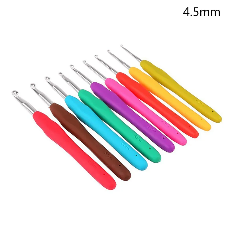 Multicolor Knitting Needles Crochet Hooks Weave Aluminium Craft Yarn | Дом и сад