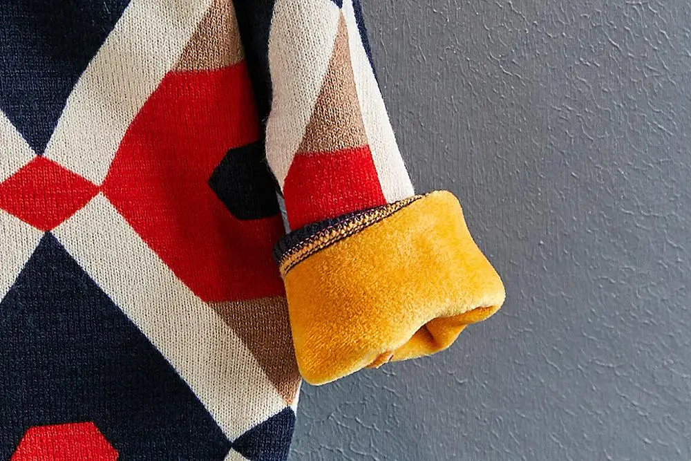 Детская одежда на Рождество мягкие свитера для мальчиков и девочек вязаные