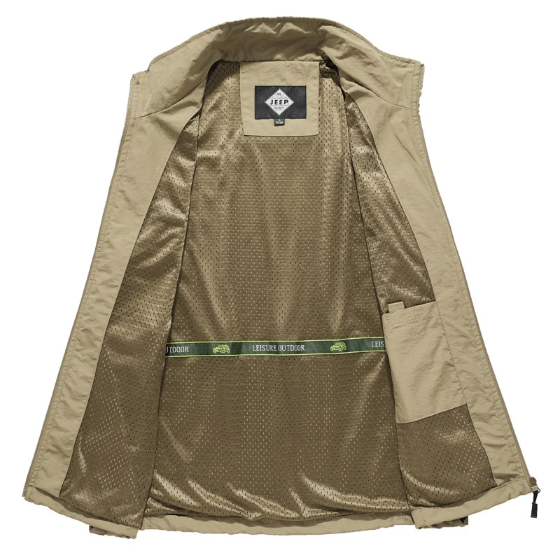 Летний сетчатый жилет для мужчин качественный мужской рыбалки на открытом