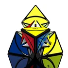 Вязаный куб тетраэдрон Пирамида магический игрушка скоростная головоломка необычная форма монета Нео игра для мозга