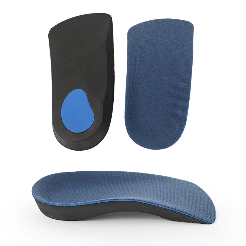 

Unisex 3/4 Orthotics Arch Support Heel Pad for Flat Feet Correction, Plantar Fasciitis Insert Heel Spur EVA Insoles Foot Care