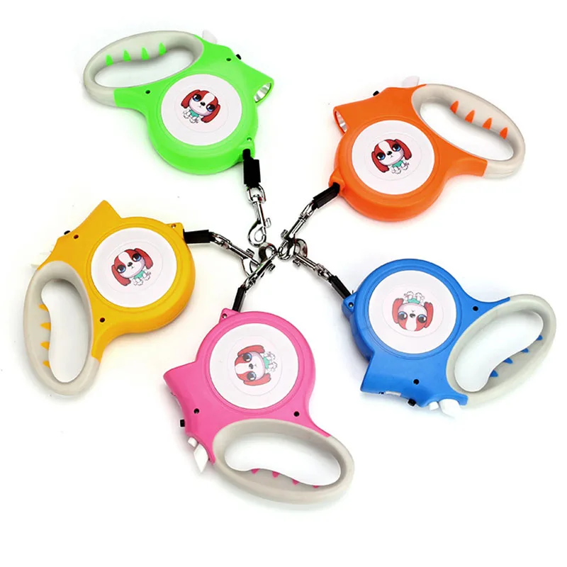 Аксессуары для домашних животных мультяшный автоматический выдвижной длинный