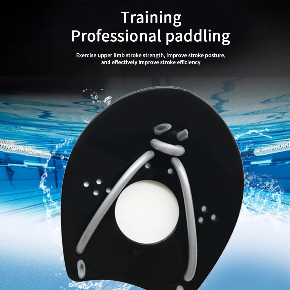 

Профессиональные весла для обучения плаванию, инструменты для коррекции, прочные регулируемые силиконовые перчатки для плавания