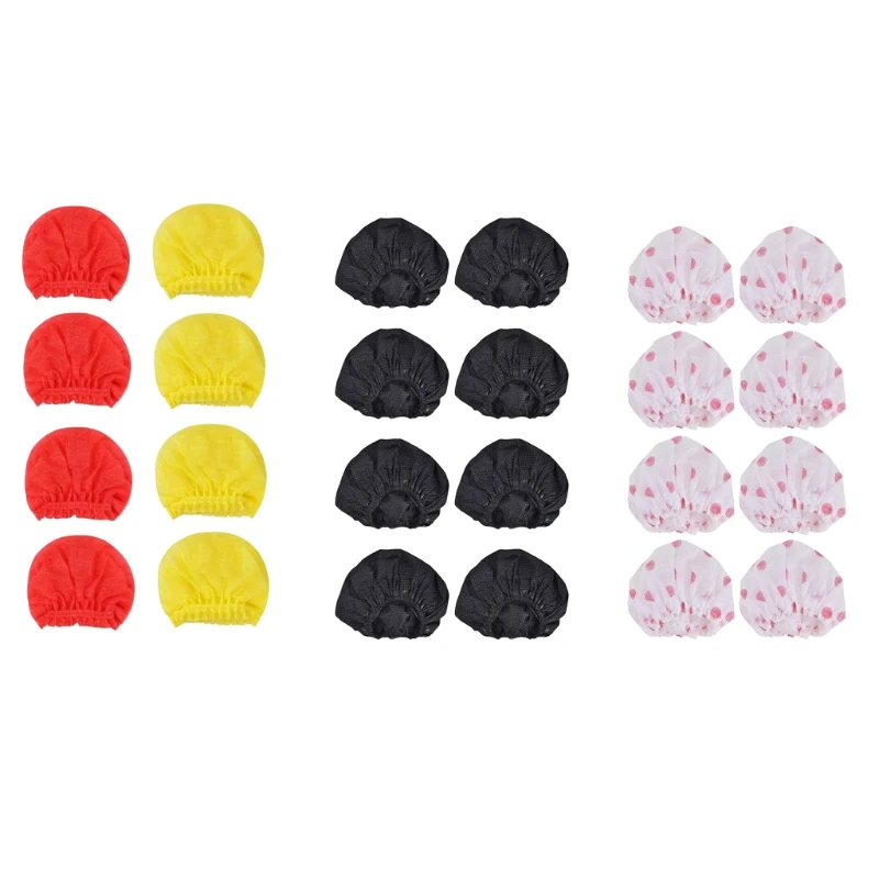 

120pcs Disposable Microphone Cover Non-Woven Microphone Sanitary Windscreen Mic Covers Perfect Replacement for Most Handheld Mic