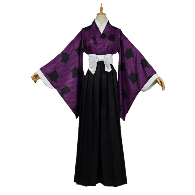 Аниме комиксов демон убийца Kimetsu без Yaiba Костюмы для косплея Kokushibou карнавальный