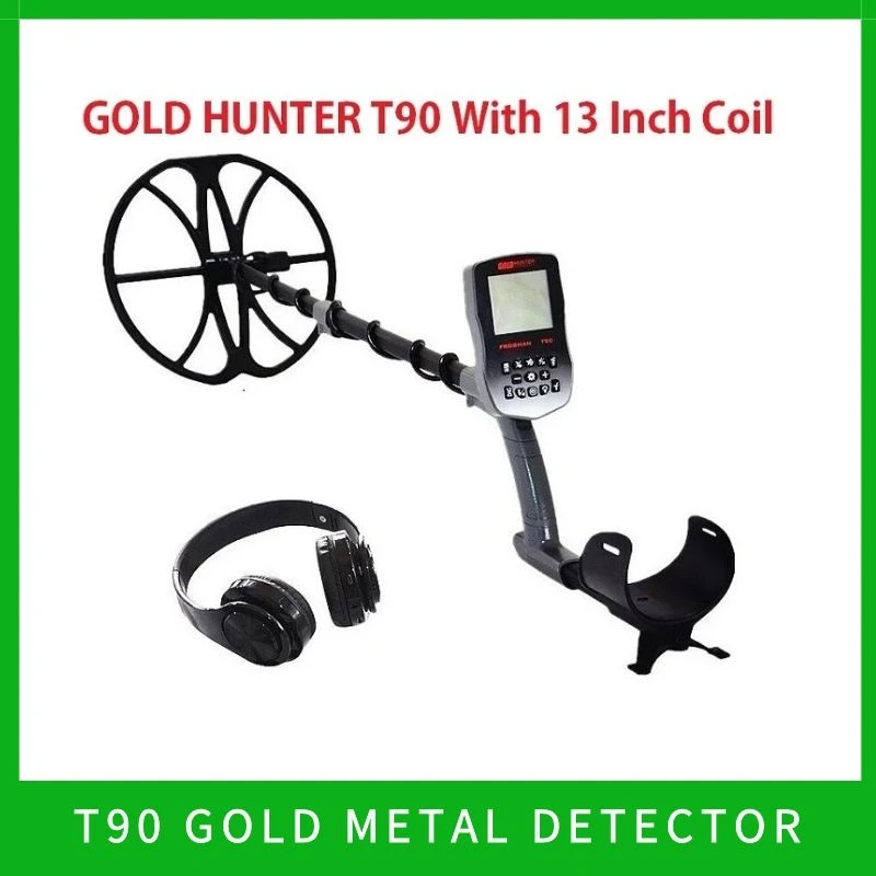 Металлоискатель Gold Hunter T90 водонепроницаемый подземный золотоискатель с