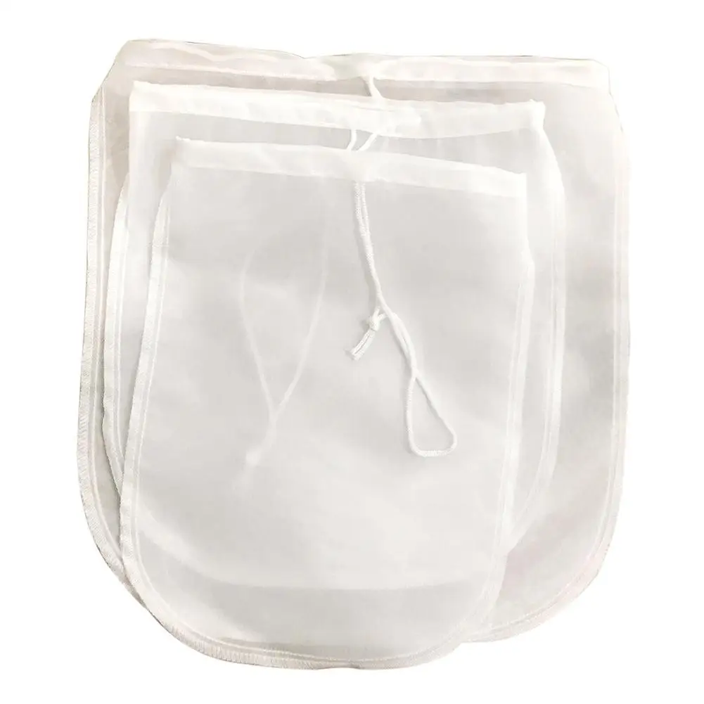 Многоразовые мелкая сетка ткань фильтра с кулиской нейлоновые сумки соевое