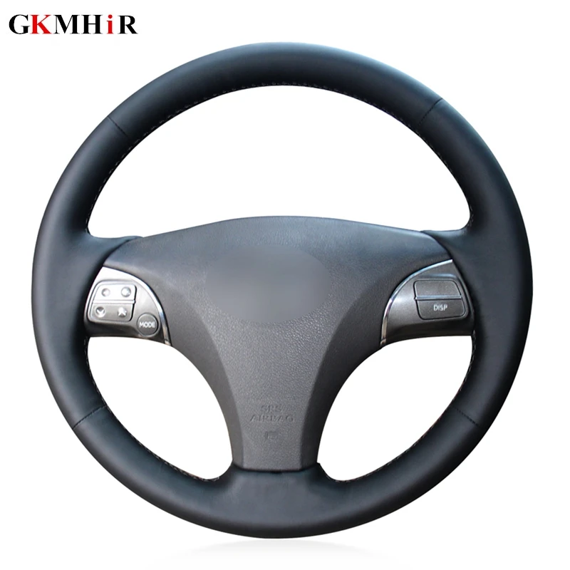 Сделай сам черного цвета из искусственной кожи чехол рулевого колеса автомобиля