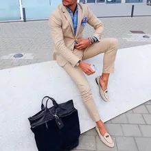 2021 formal 2 peças terno masculino magro ajuste smoking melhor homem ternos de negócios blazer calças groomsman festa casamento conjunto traje homme (1)