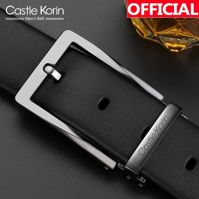 

Cowskin leather male belts for men new fashion classice vintage pin buckle men belt High Quality 01007
