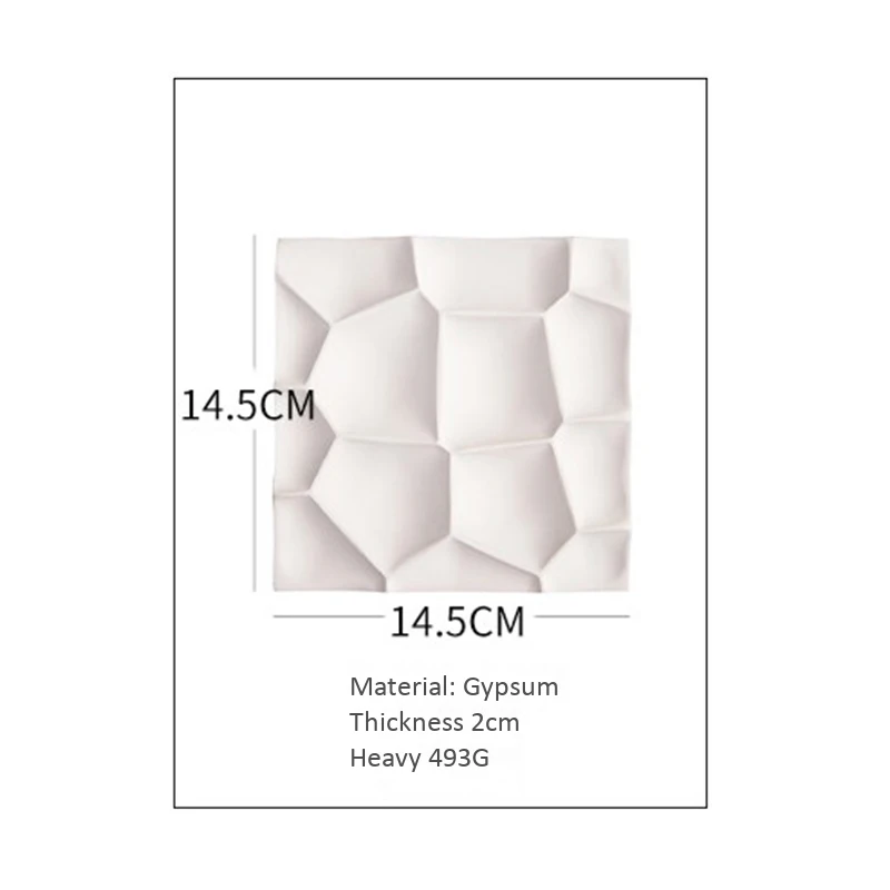 

Jewelry Display Tray Irregular Uneven Plasterboard Earrings Shoot Props Decoration Storage Tray