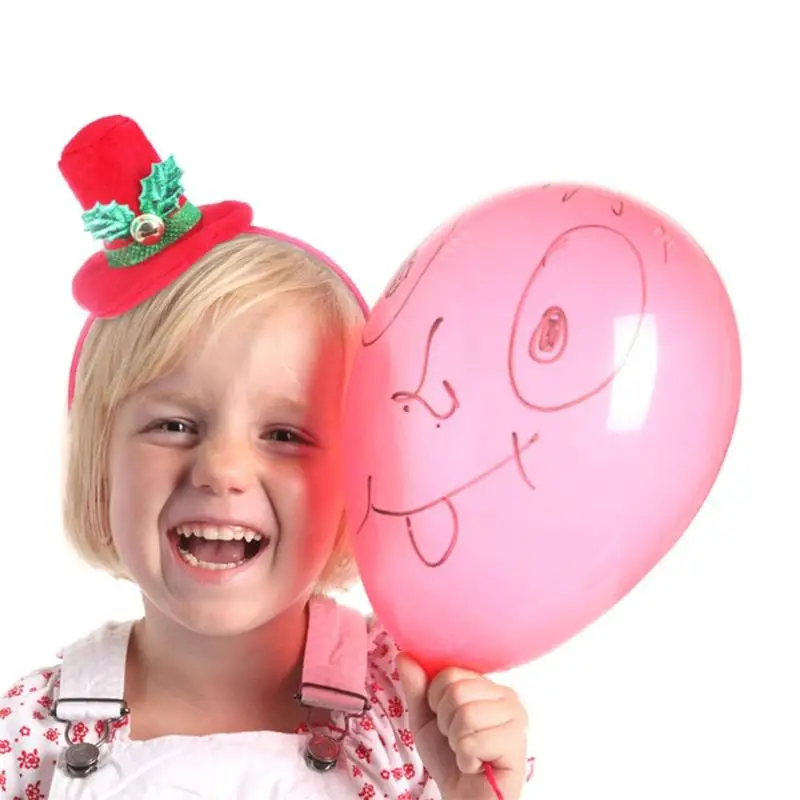 Детская шапочка для взрослых Рождественская повязка на голову с колокольчиком