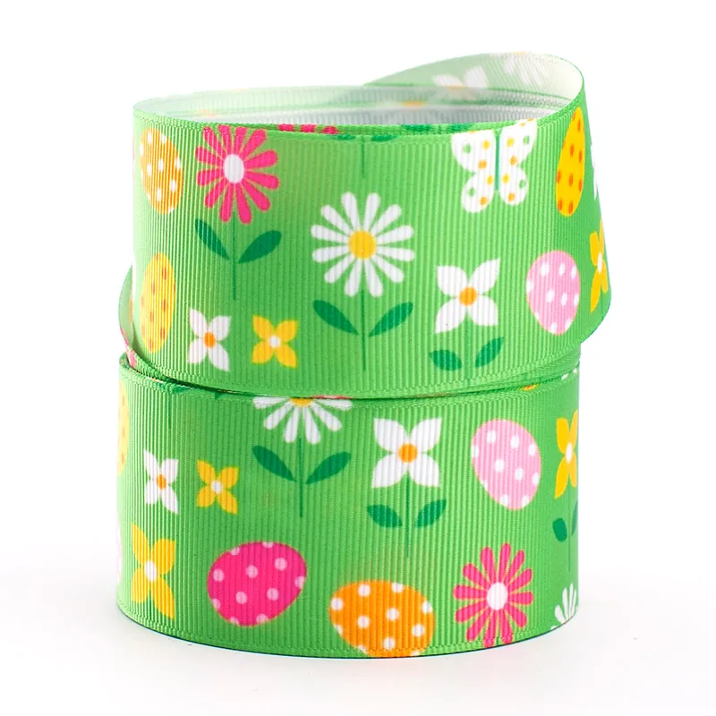 

Новинка, 50 ярдов, цветочный рисунок хризантемы, корсажная лента с принтом, атласная лента