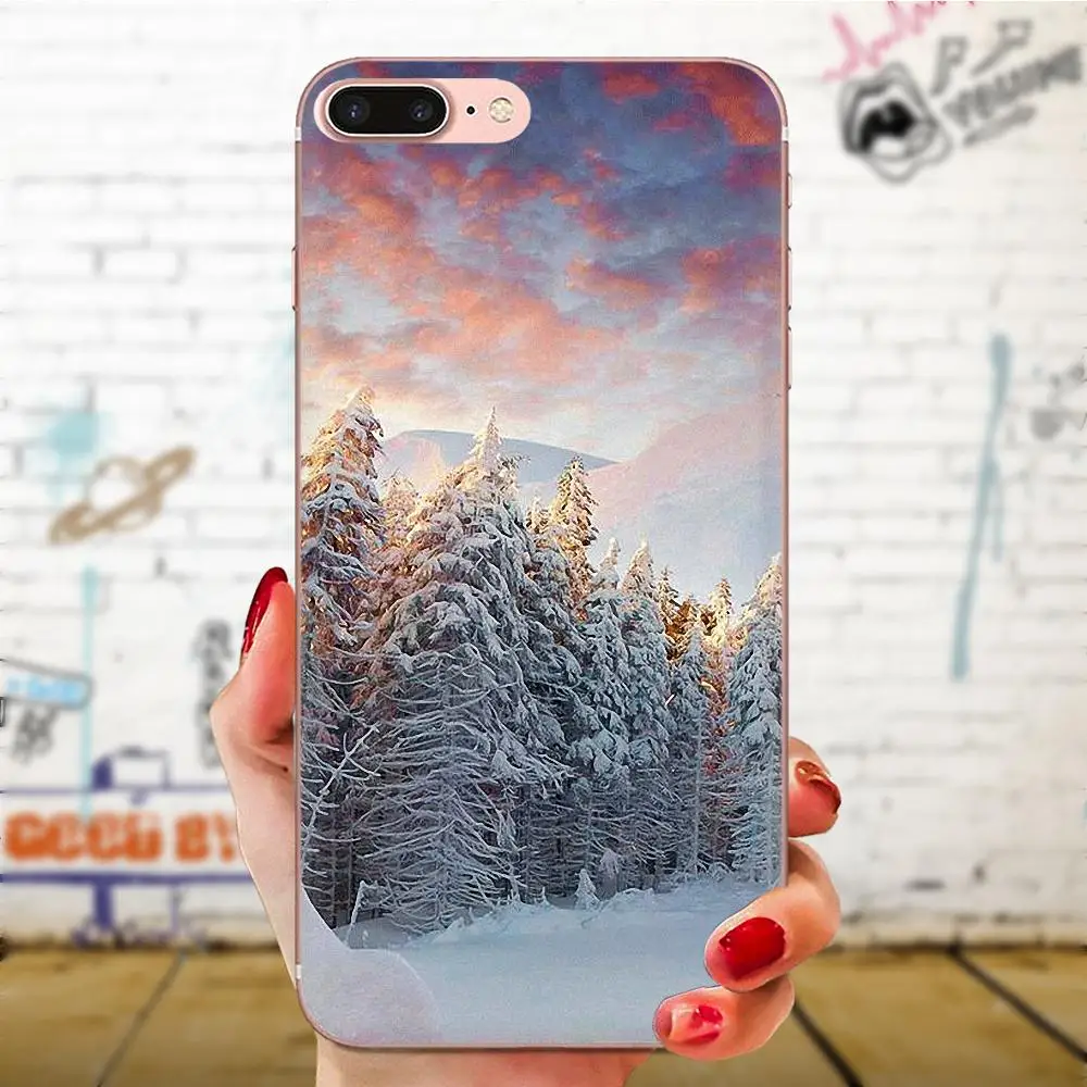Зимний Снежный лес уникальный дизайн высокое качество чехол для телефона Xiaomi Redmi