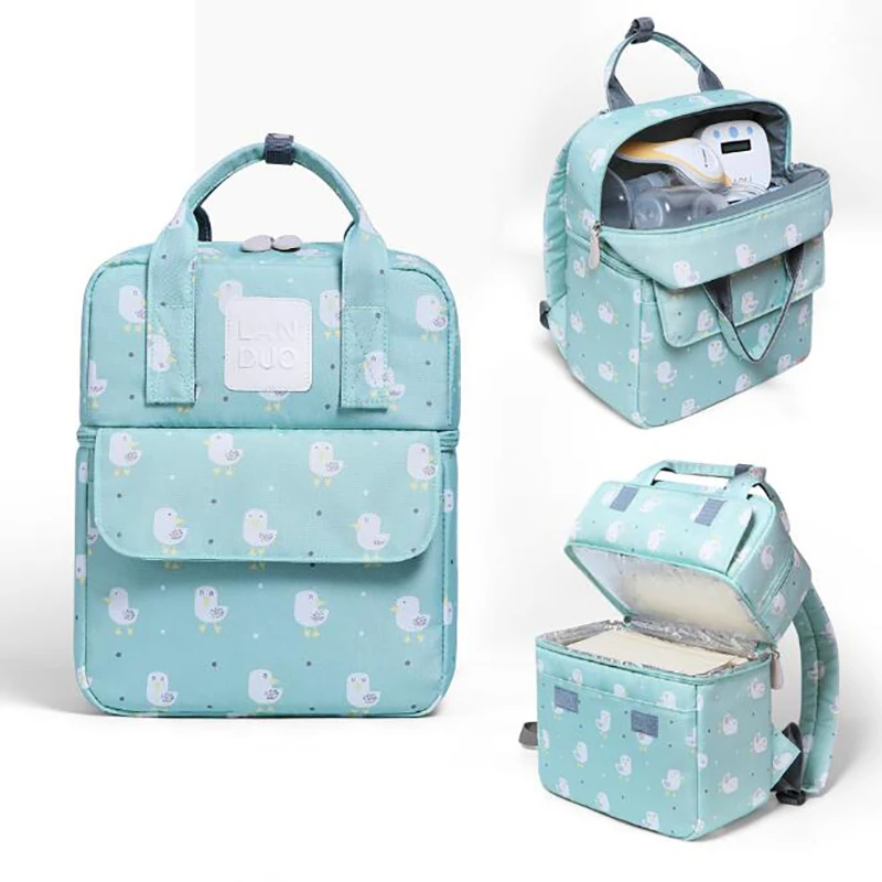 

Детские сумки для мам, пеленки, рюкзак для переноски еды, пакеты для хранения грудного молока, свежее хранение на открытом воздухе BFY029
