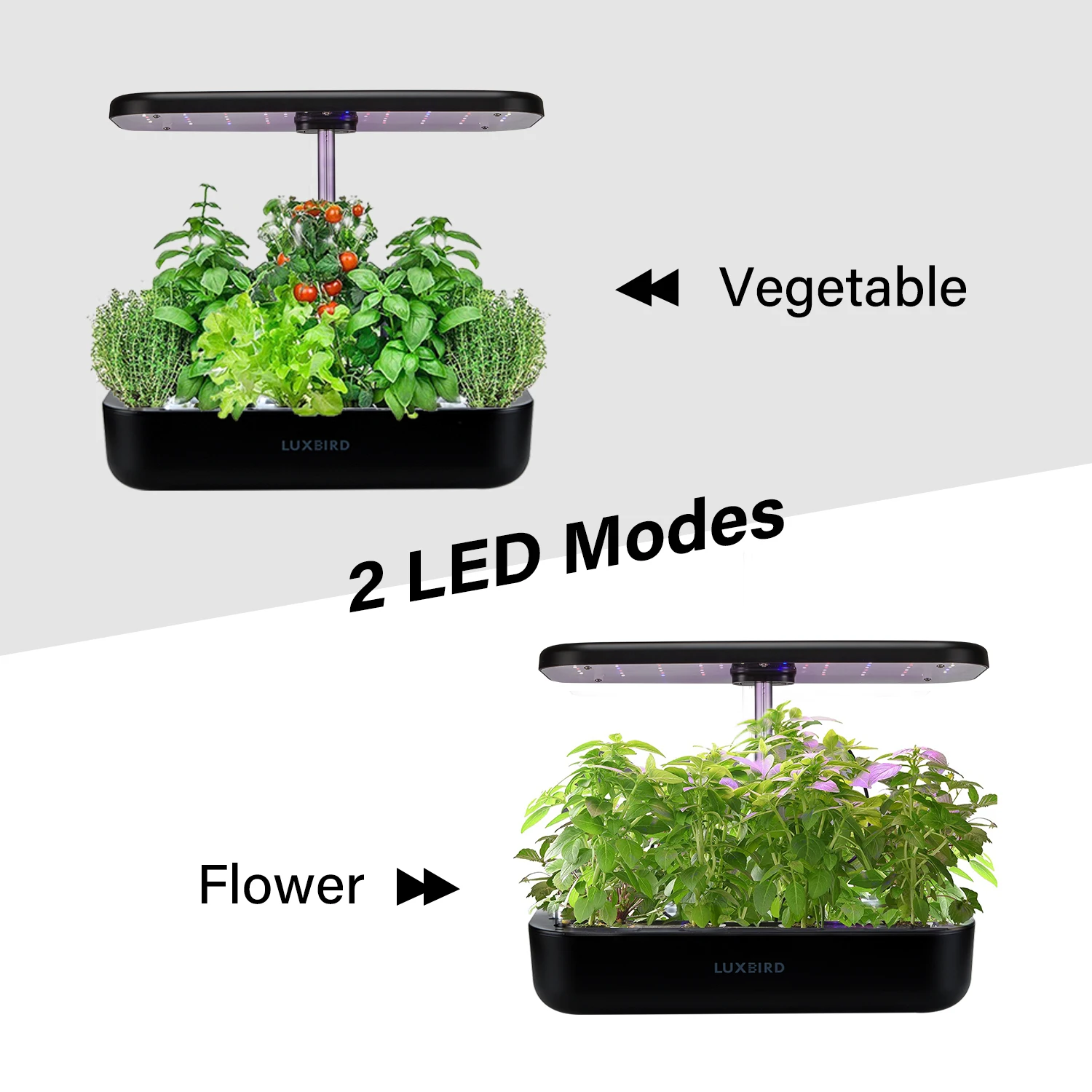 Full Spectrum LED Grow Light Smart Control Hydroponics Growing System Inkbird Indoor Herb Flower Garden Greenhouse Plant Growth | Дом и сад