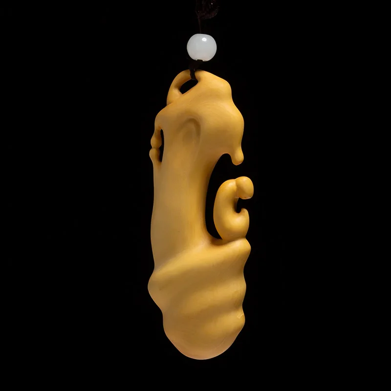 Резьба из самшита твердой древесины дарма скульптура украшение рукоделие