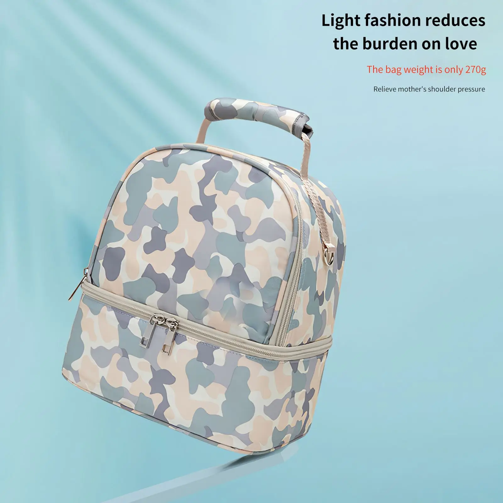 double layer waterproof baby bottle cooler bag portable baby bottle insulated bag lightweight infant outdoor storage bag free global shipping